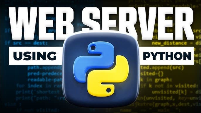 Basic web server implementation using inbuilt python tools